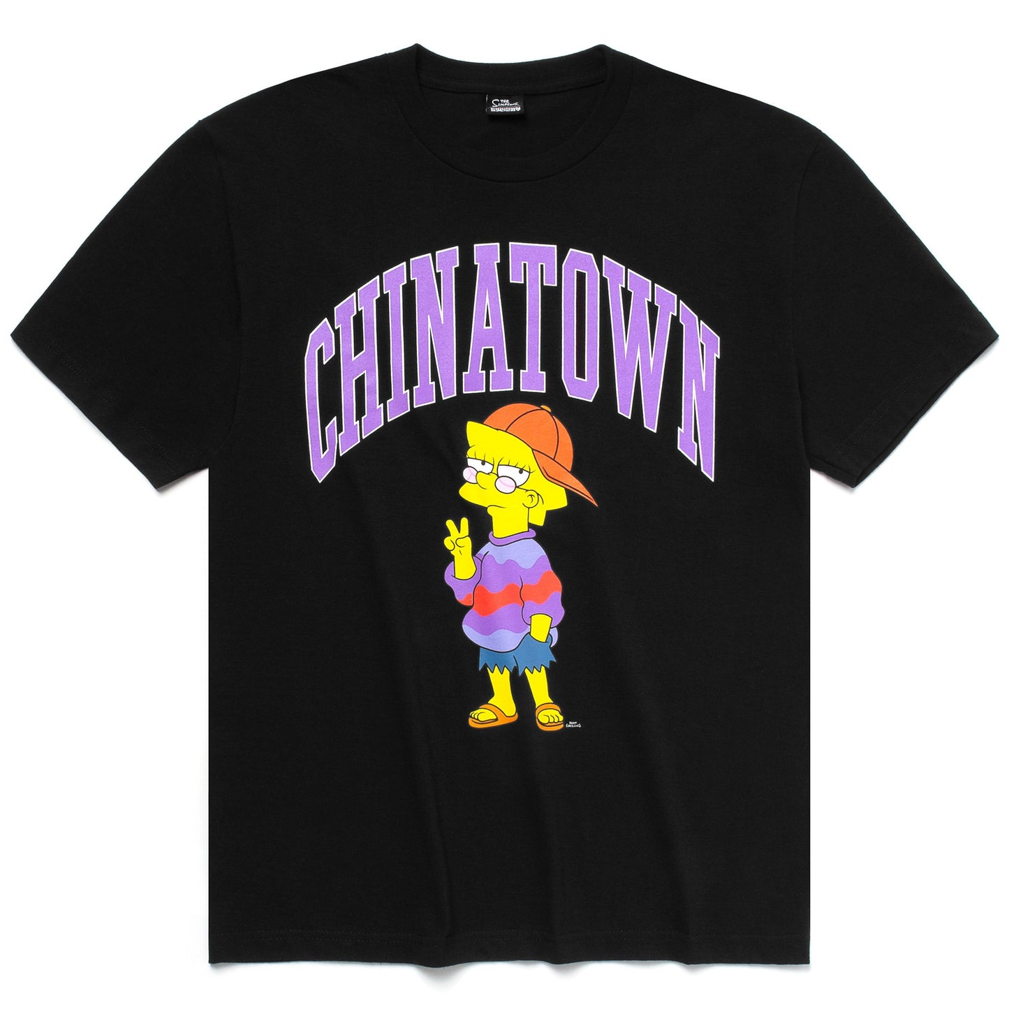 Chinatown Market x The Simpsons Like You Know Whatever Arc T-Shirt - Black