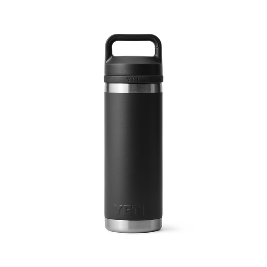 YETI Rambler 18oz Bottle With Chug Cap - Black