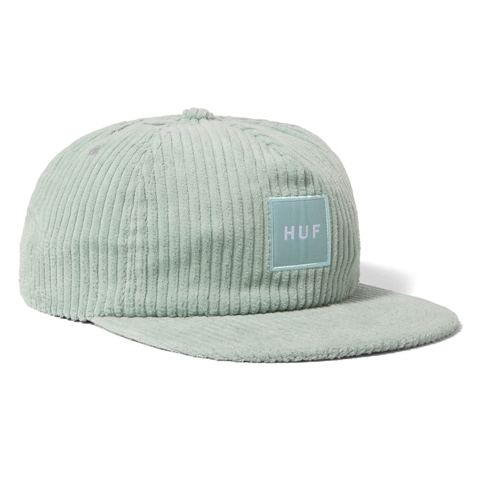 HUF Box Logo Cord 5 Panel Hat