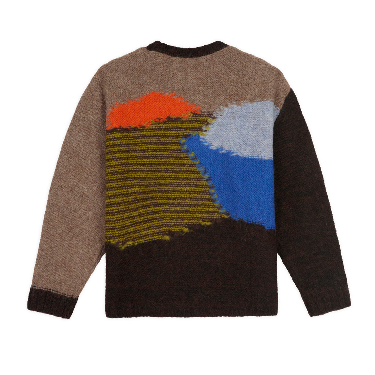 Brain Dead Boxy Knit Sweater - Brown