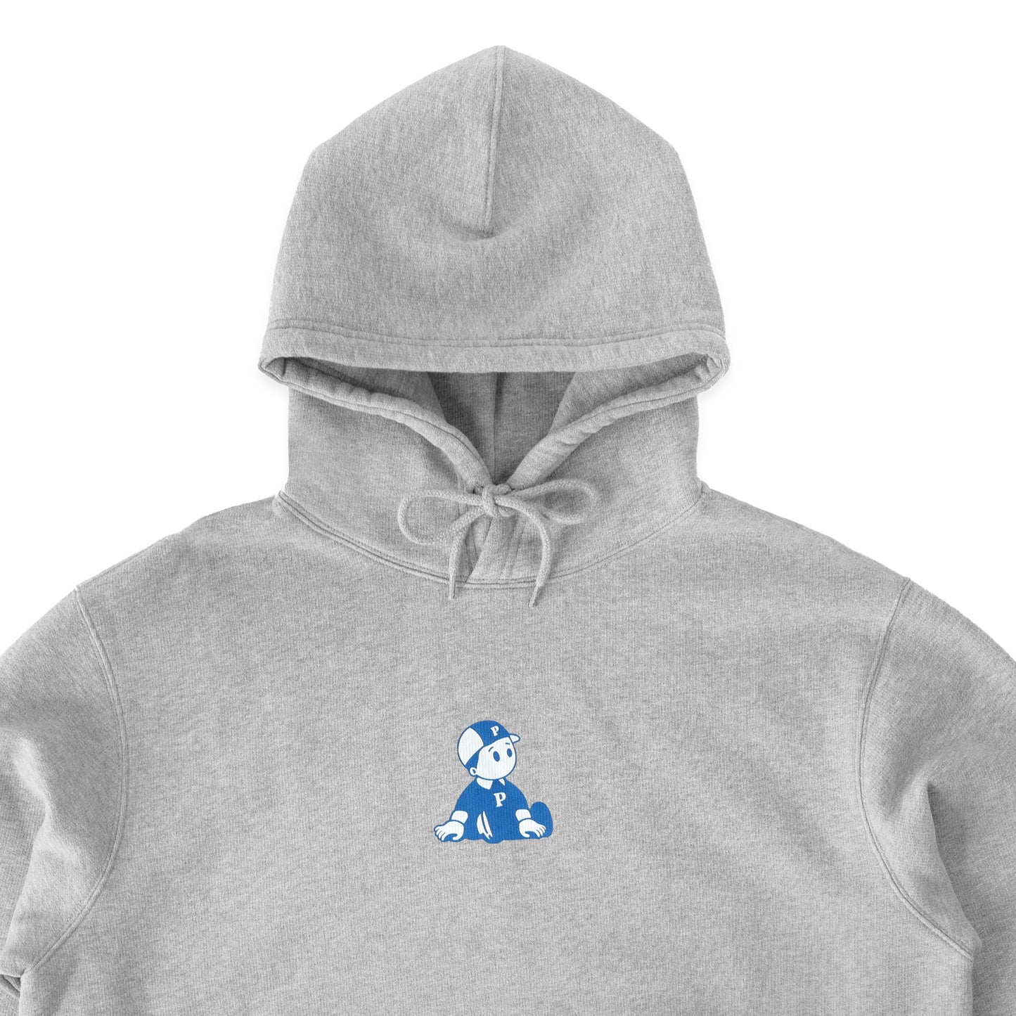 PAWA Speed Sports Boy Hoodie - Grey Marl