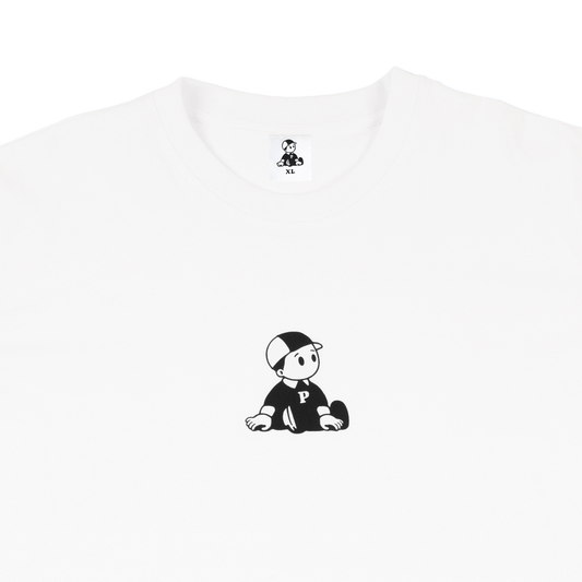 Pawa Speed Sports Boy T-Shirt - White