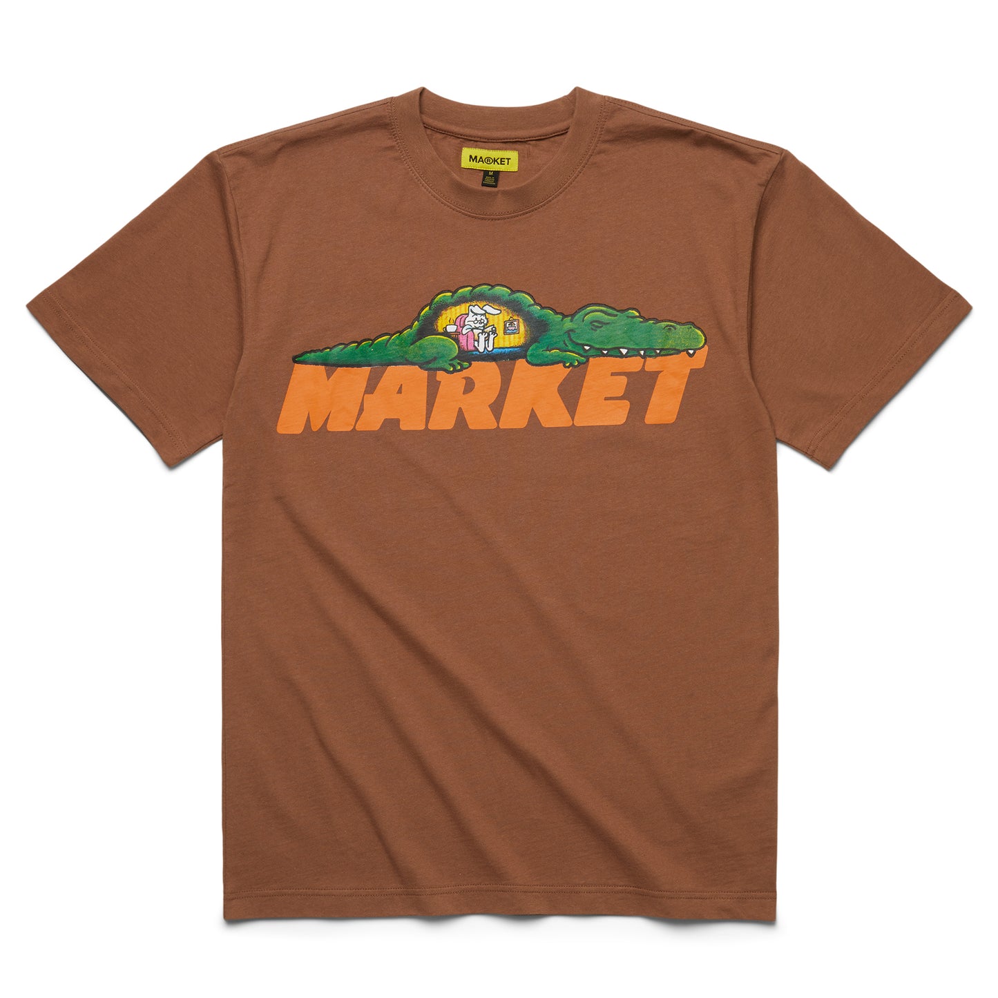 MARKET Belly Of The Beast T-Shirt - Brown