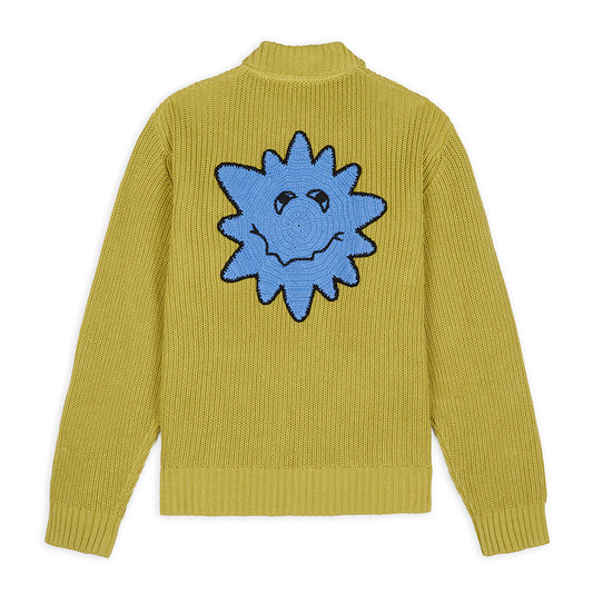 Brain Dead Buggin' Out Cardigan - Olive