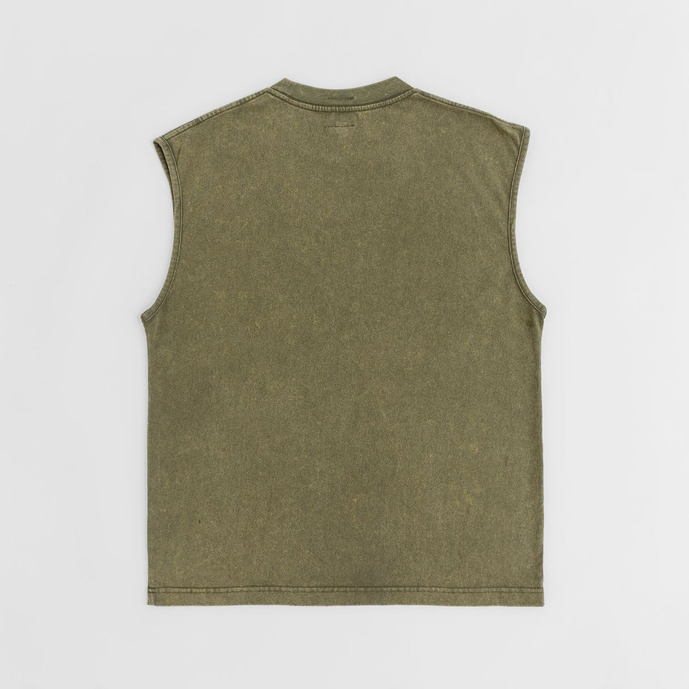 Heresy Green Man Vest - Ash