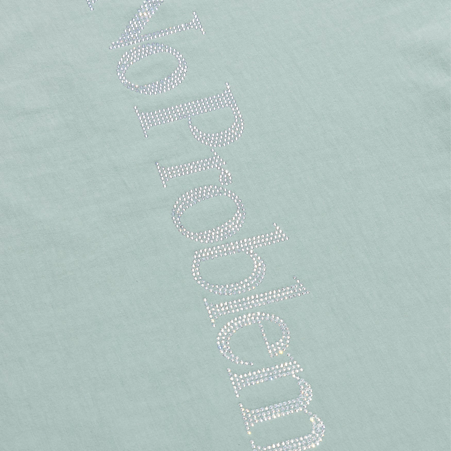 Aries Arise Crystal No Problemo T-Shirt - Pale Mint