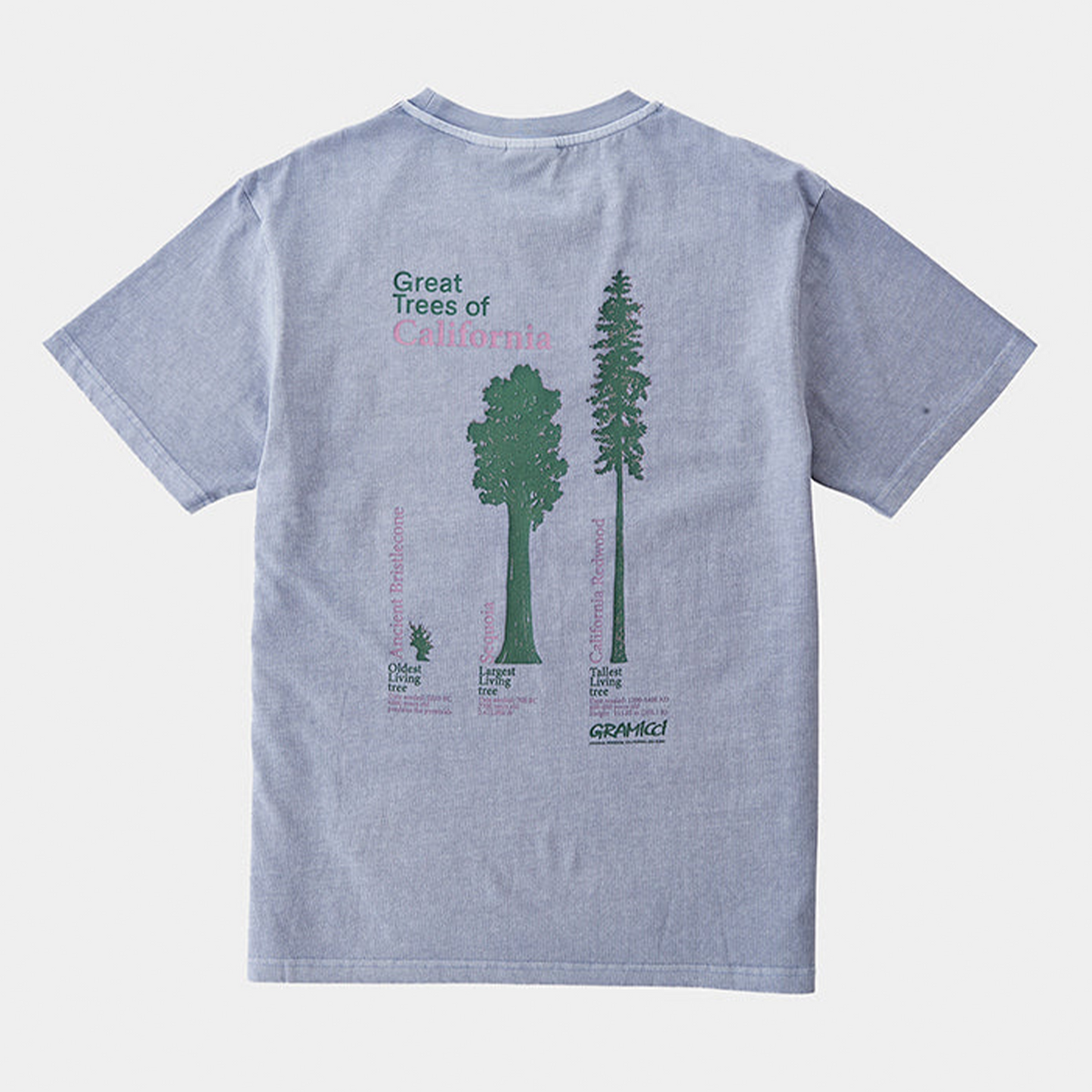 Gramicci Cali Trees T-Shirt - Dusty Purple