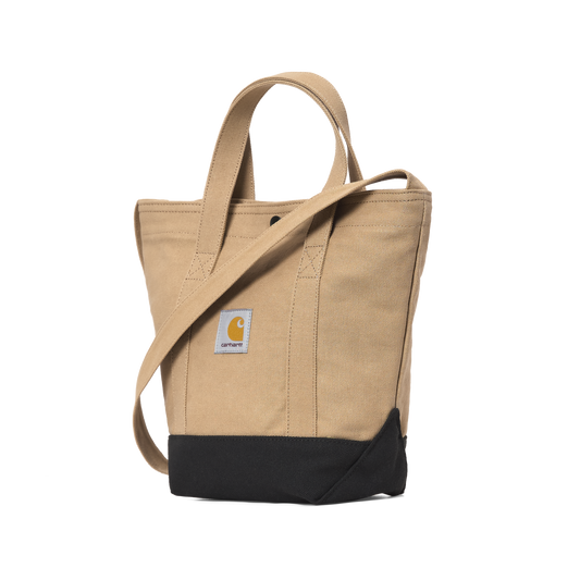Carhartt WIP Canvas Small Tote - Duck Hamilton Brown