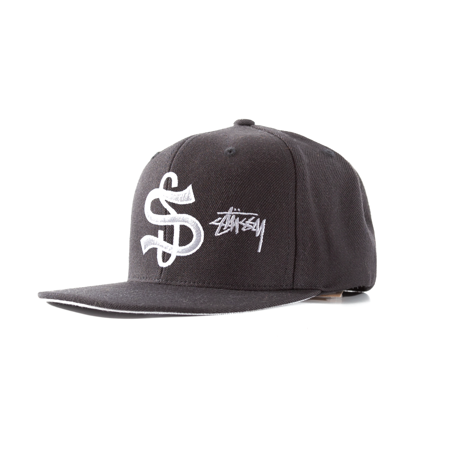 Stüssy Big League Point Crown Cap - Black