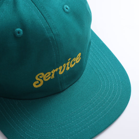 Service Works Chainstitch Script Cap - Teal