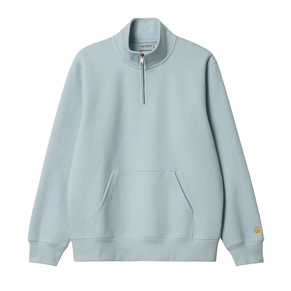 Carhartt WIP Chase Neck Zip Sweatshirt - Icarus Gold