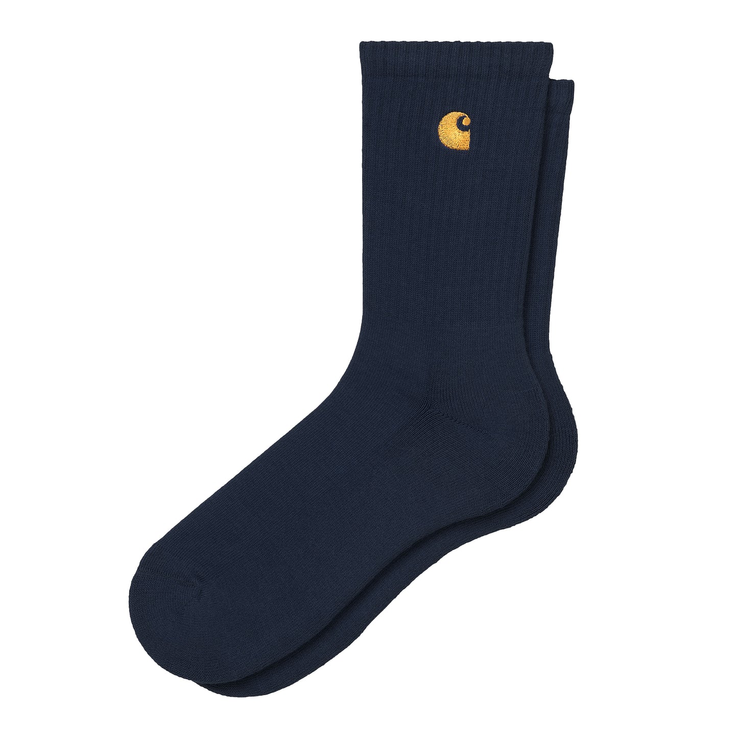 Carhartt WIP Chase Socks - Dark Navy Gold