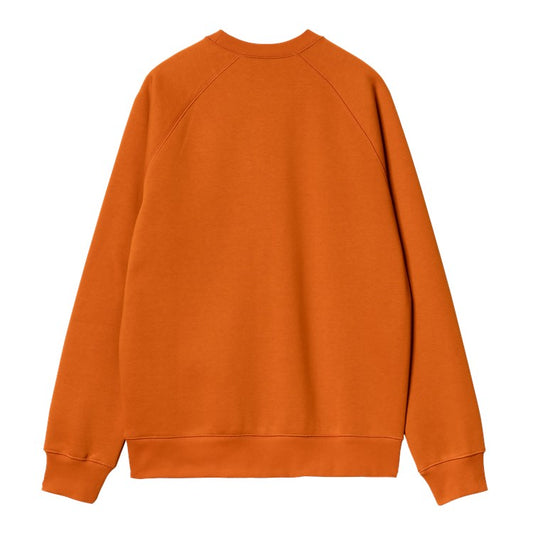 Carhartt WIP Chase Sweat - Tumeric Gold