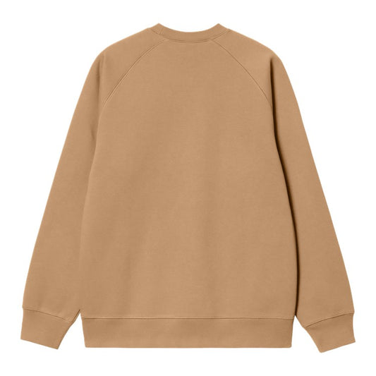 Carhartt WIP Chase Sweat - Peanut Gold