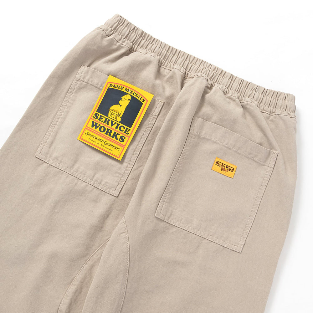Service Works Canvas Chef Pant - Stone
