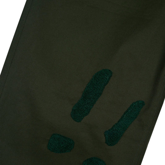 Brain Dead Chenille Symbols 4P Pant - Deep Green
