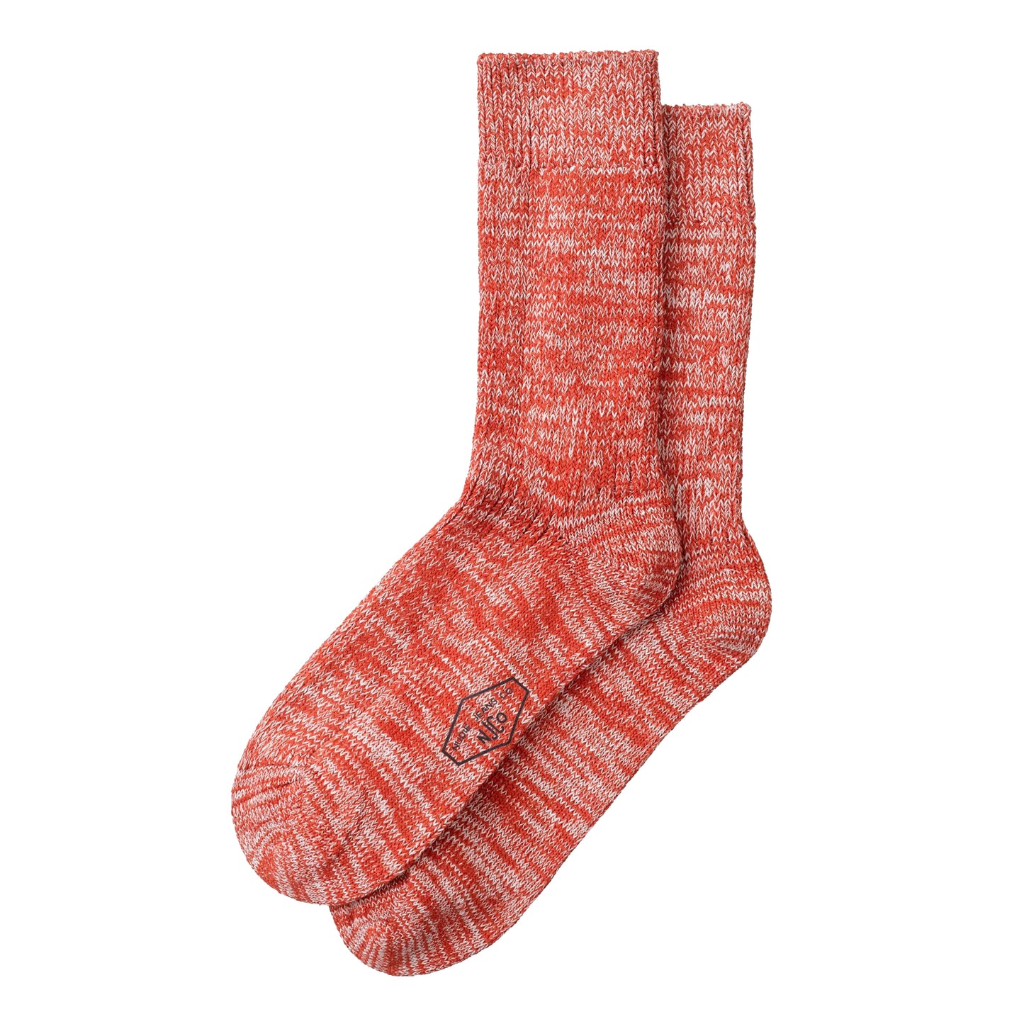 Nudie Jeans Co. Chunky Sock Rebirth - Red Melange