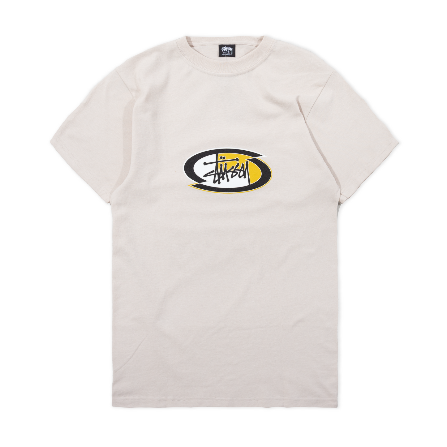 Stüssy Split Oval T-Shirt - Smoke