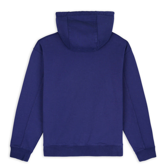 Brain Dead Collegiate Zip Up Hoodie - Navy