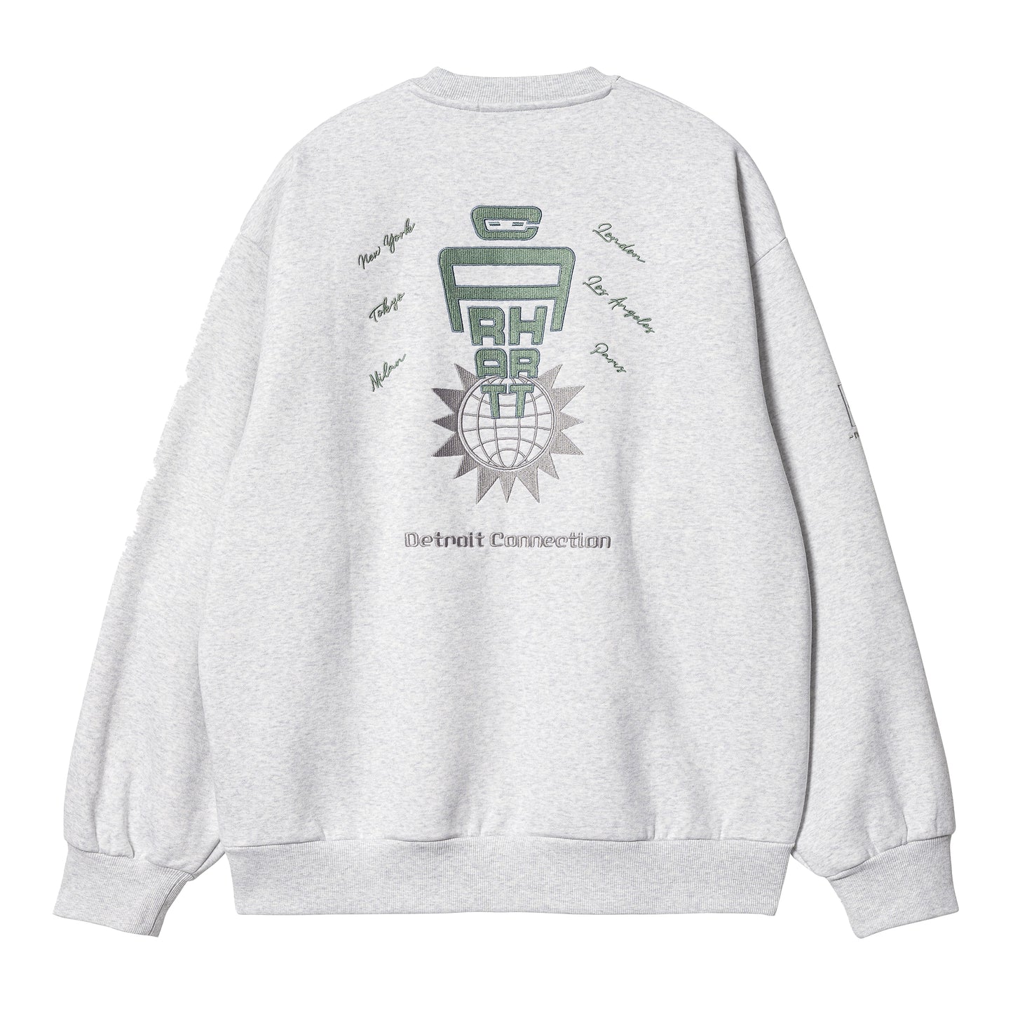 Carhartt WIP Connect Sweatshirt - Ash Heather