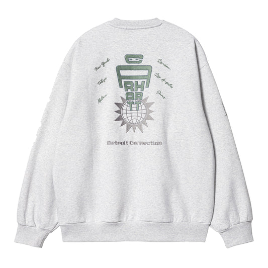 Carhartt WIP Connect Sweatshirt - Ash Heather