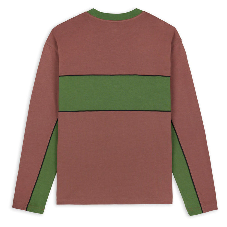 Brain Dead Connections Football Shirt - Brown