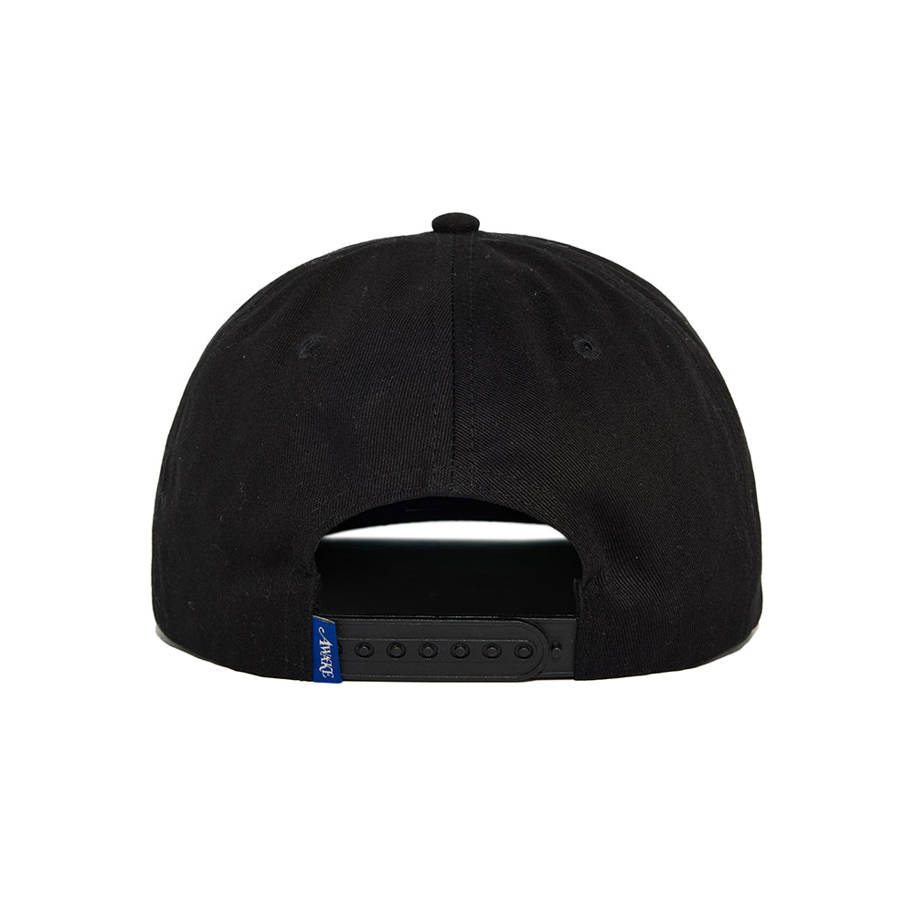 LES 5 Panel Hat - Black
