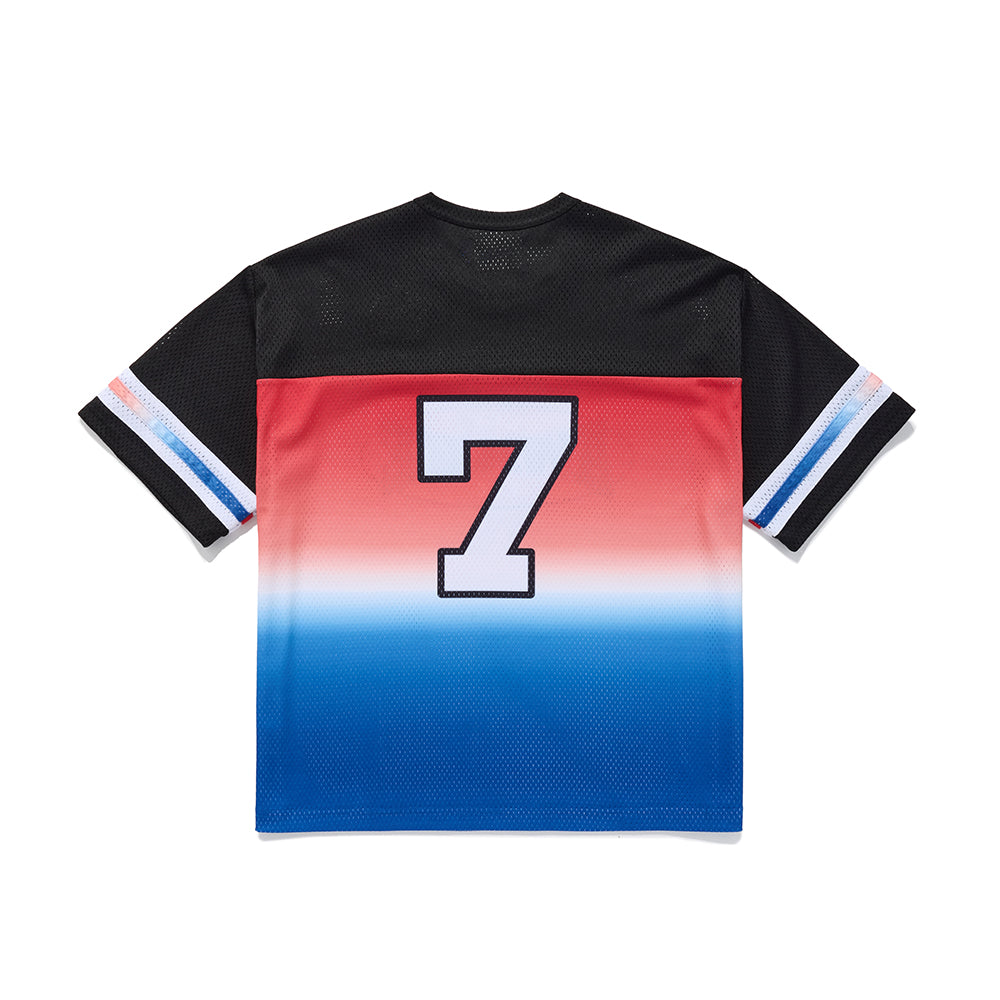Mesh Football Jersey - Black