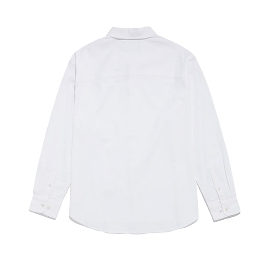 Awake NY Embroidered Oxford Shirt - White