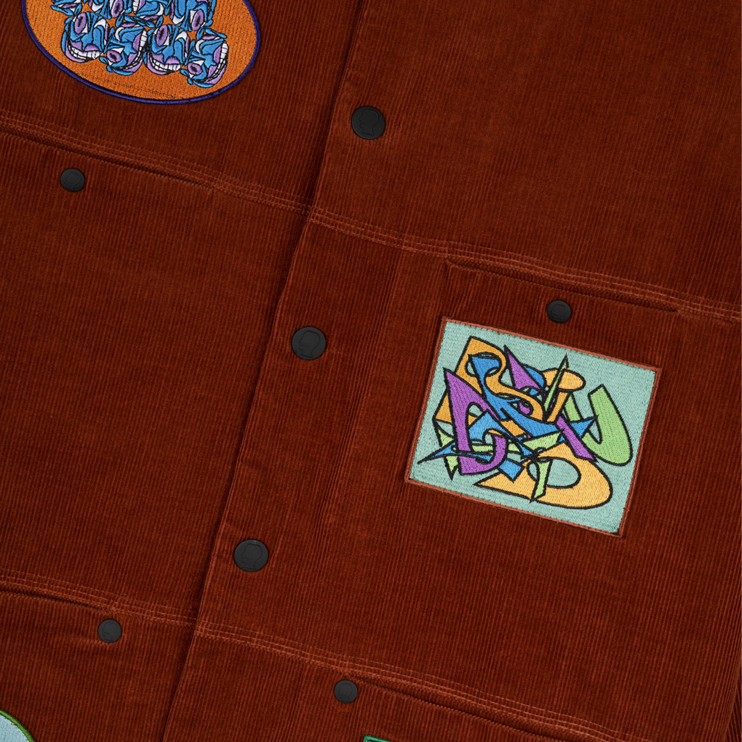 Brain Dead Cord Gardeners Jacket - Terracotta