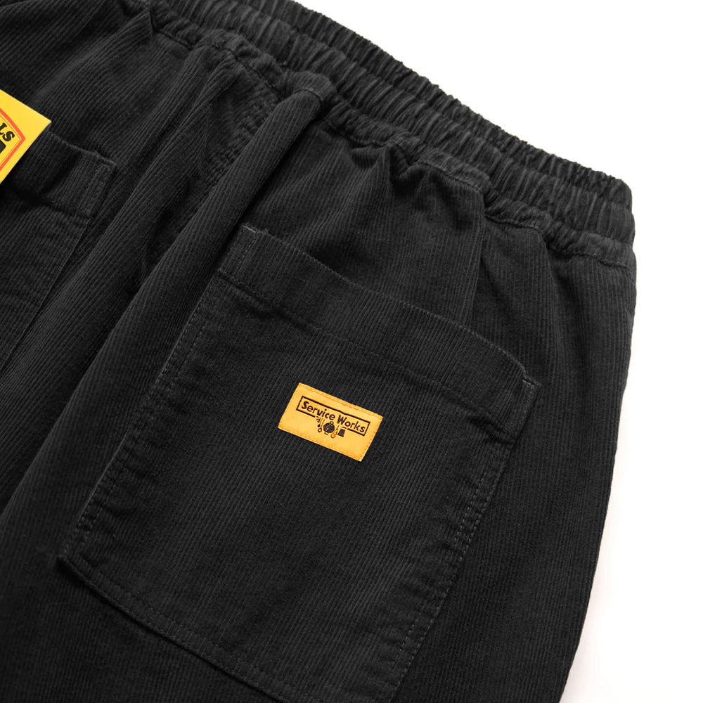 Service Works Corduroy Chef Pants - Black