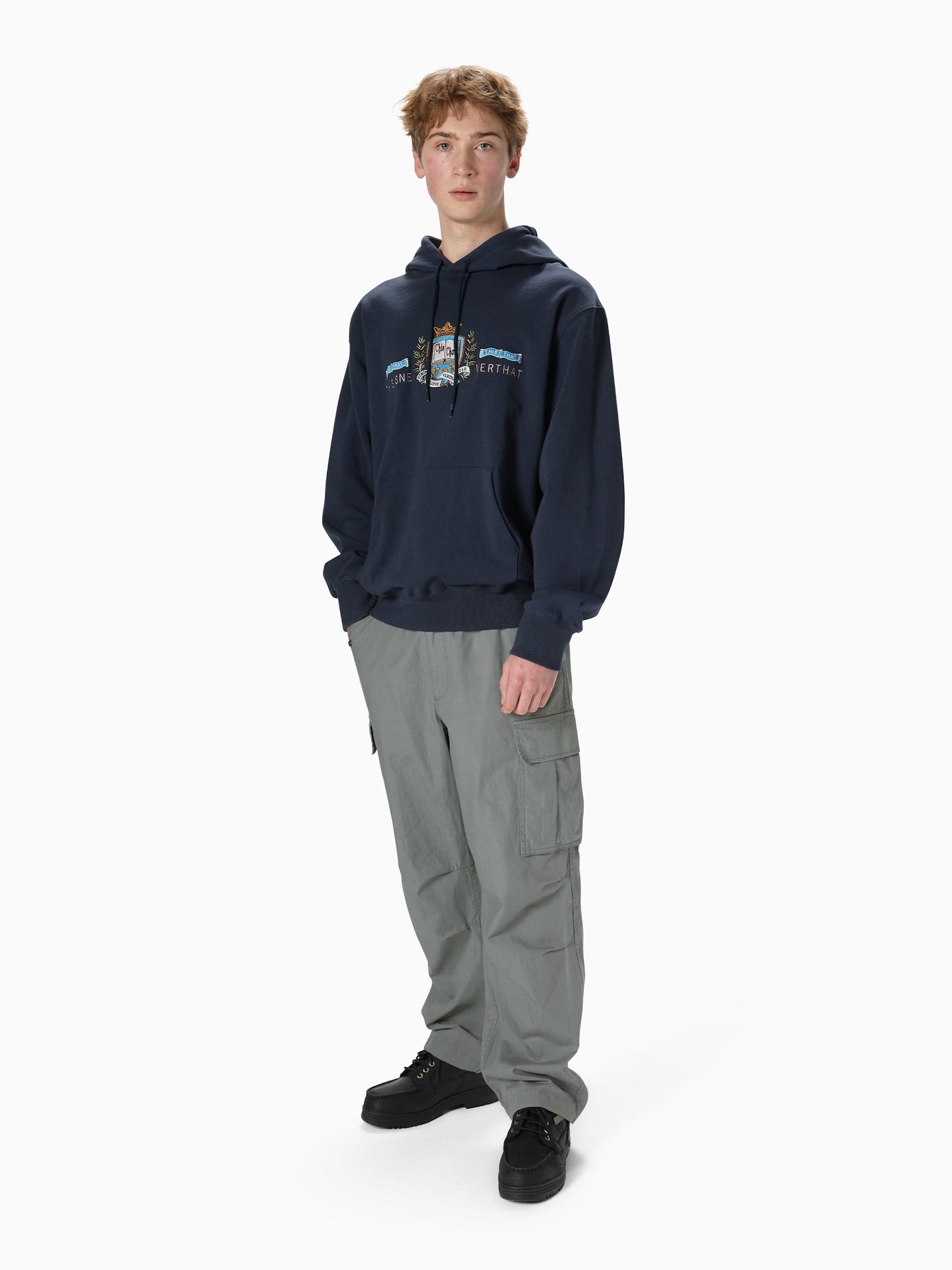 TINT Crest Hoodie - Navy