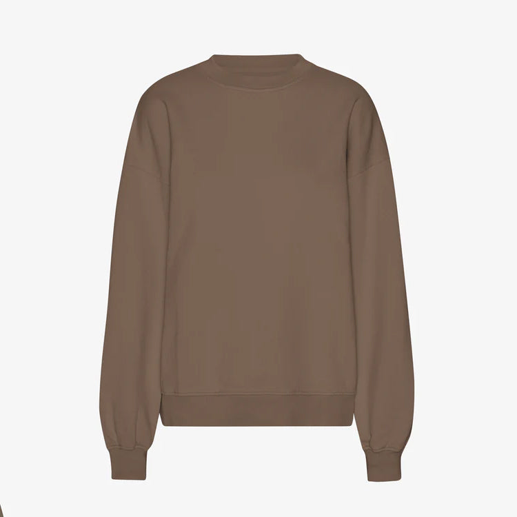 Colorful Standard Oversized Crew Sweat - Cedar Brown