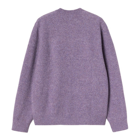 Carhartt WIP Curtis Sweater - Tangled Phlox
