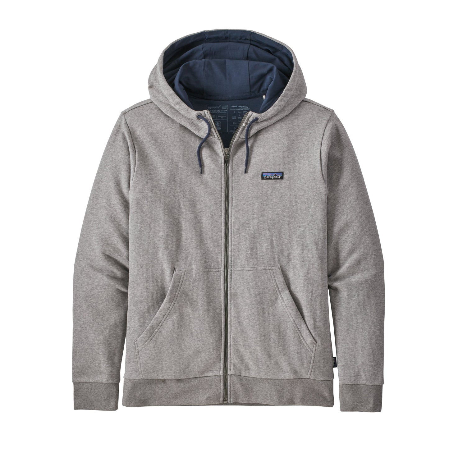 Patagonia Label French Terry FZ Hoody - Feather Grey