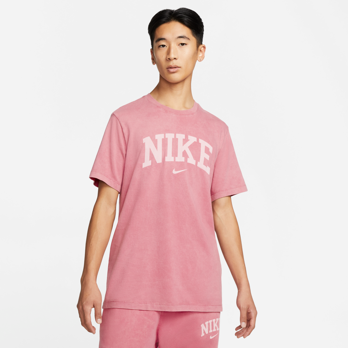 Nike Sportswear Arch Logo T-Shirt - Desert Berry