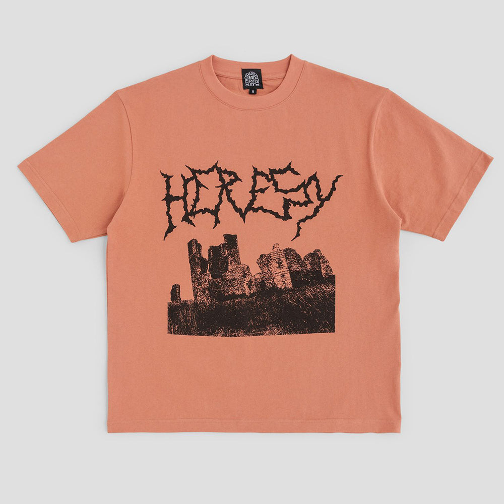 Heresy Desolate Tee - Terracotta