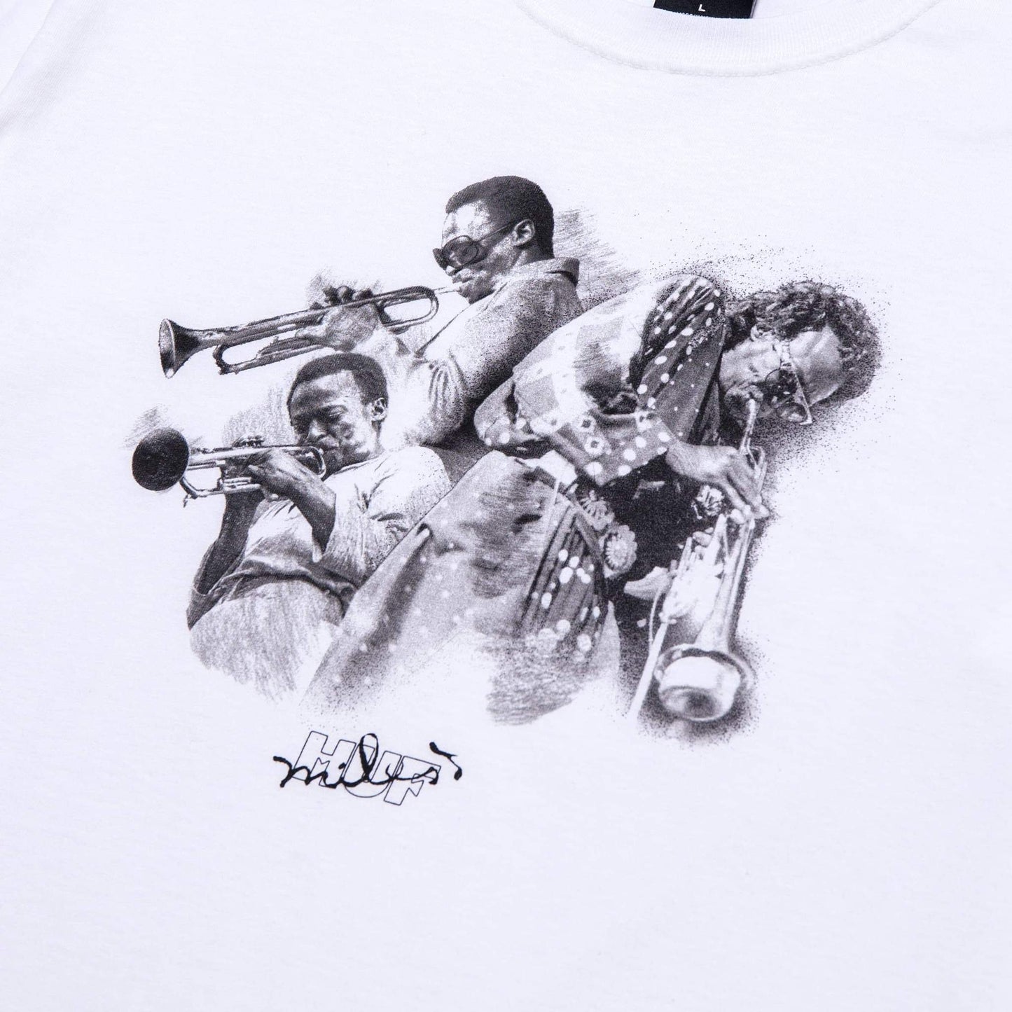 HUF X Miles Davis Directions T-Shirt - White