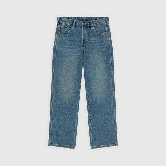 Dickies 954 Rlx Straight Work Jean - Khaki Blue