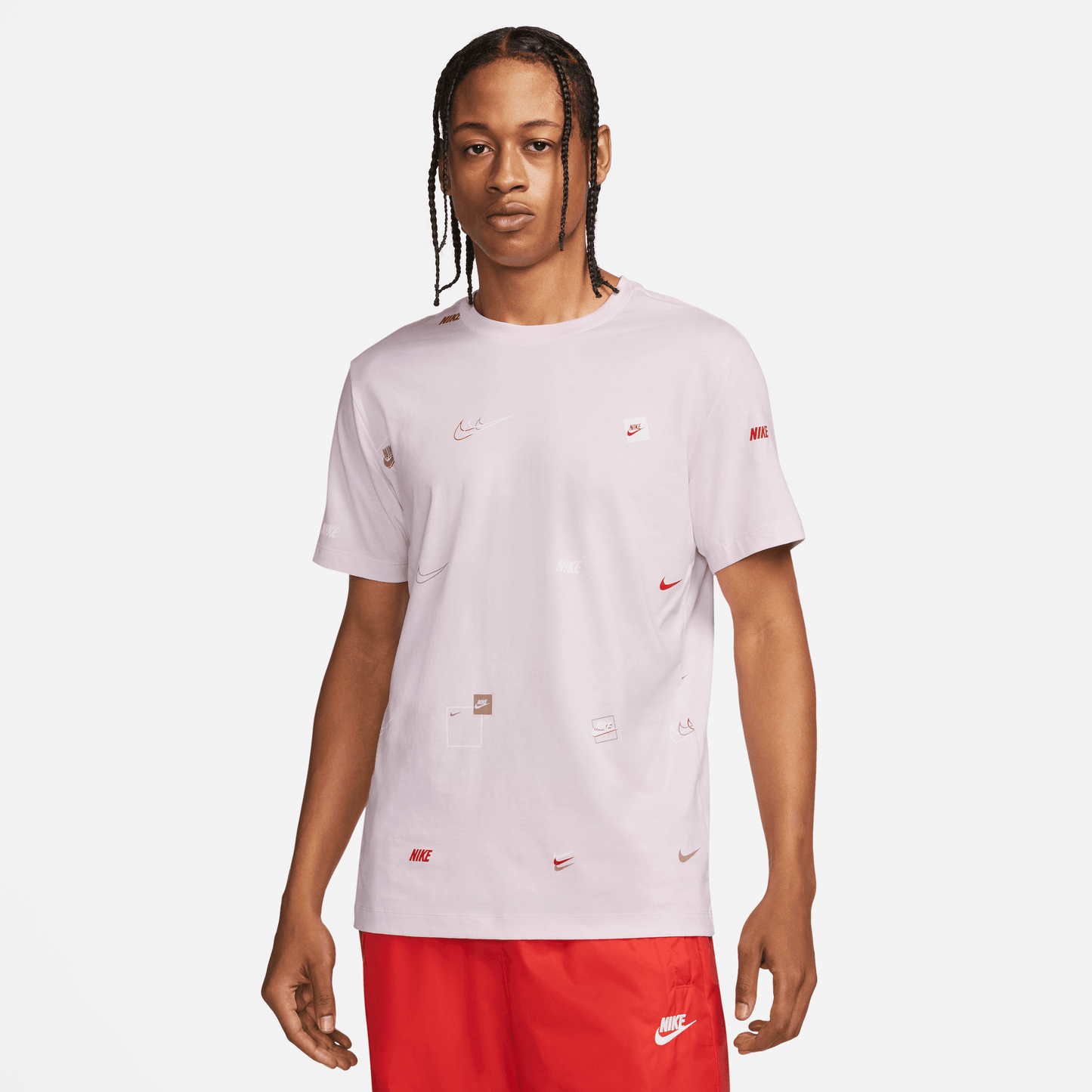Nike Sportswear 12 MO Logo T-Shirt - Pink
