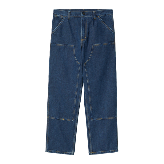 Carhartt WIP Double Knee Pant - Blue Stone Washed