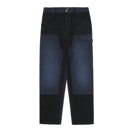 Carhartt WIP Double Knee Pant - Black Dark Navy