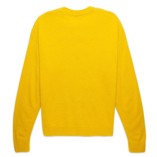 Brain Dead Slingshot Knit Sweatshirt - Mustard