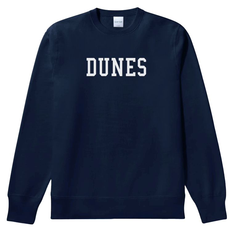 Quiet Golf Dunes Crew Sweat - Navy