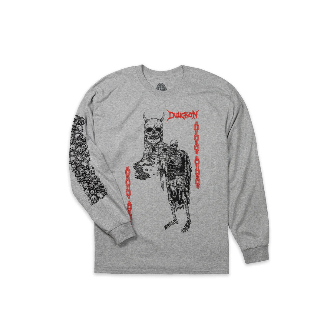 Dungeon Tyranny LS Tee - Grey