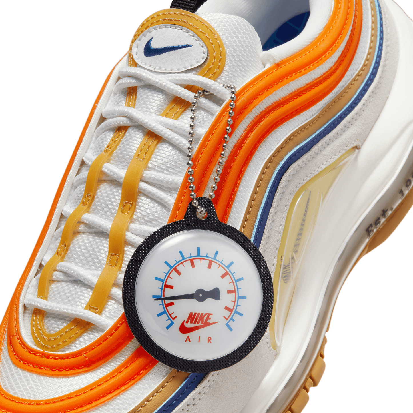 Nike Air Max 97 SE "M. Frank Rudy" - Summit White Safety Orange