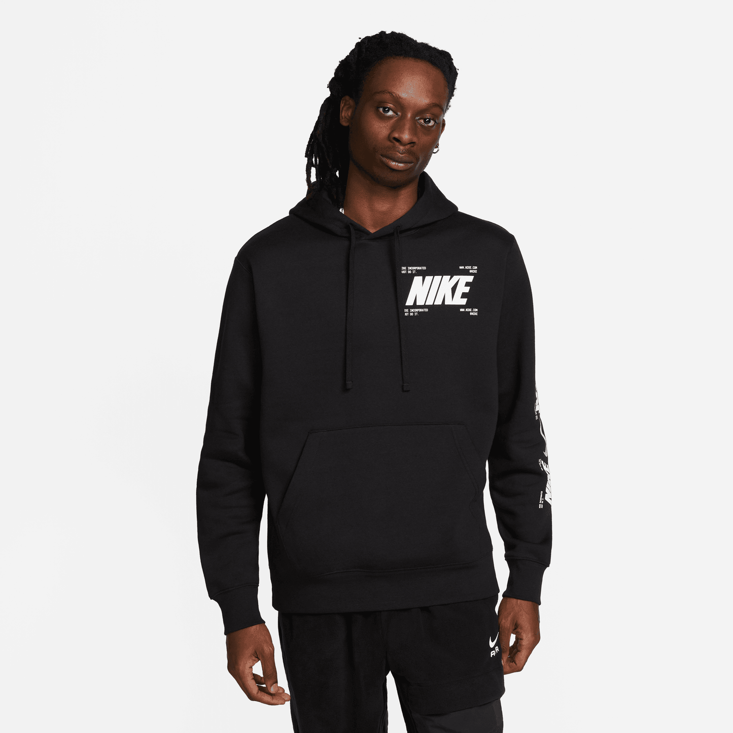 Nike Sportswear SI 3 Open Hoodie - Black White