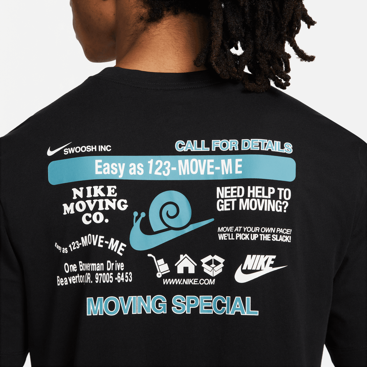 Nike Sportswear Moving Van T-Shirt - Black