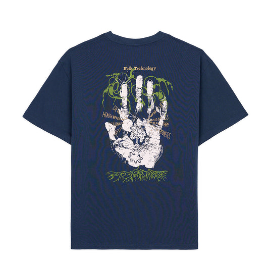 Brain Dead Earth Defence T-Shirt - Slate