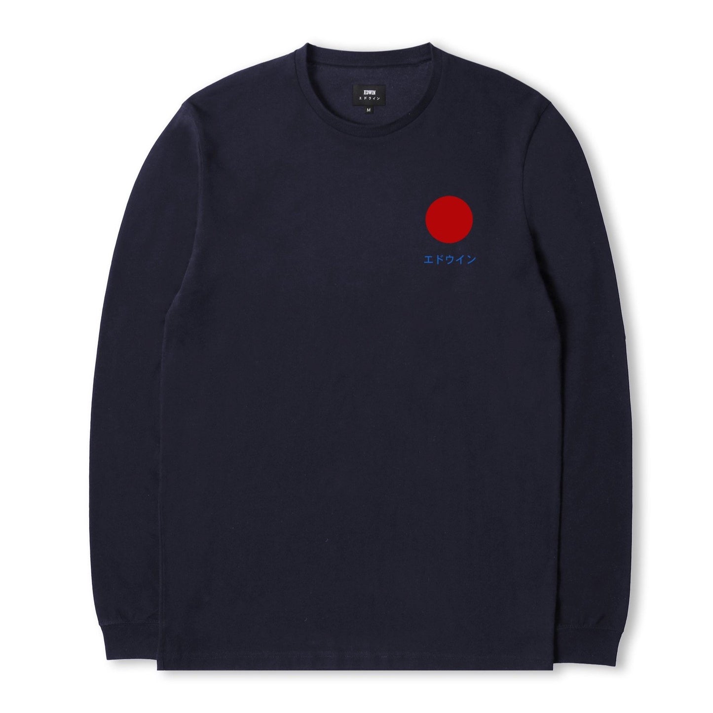 Edwin Japanese Sun LS T-Shirt - Navy Blazer